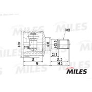шарнир ШРУС внутр GA10013 matiz spark МТ